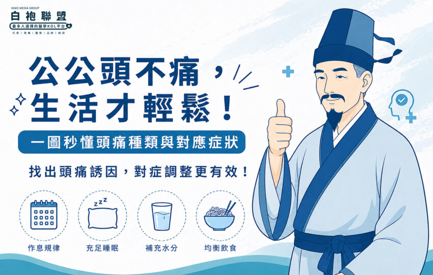 經常頭痛怎麼辦？先找出原因，才能有效舒緩與預防 | 白袍聯盟