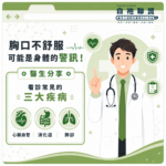 小症狀可能藏大問題！從心血管、腸胃到肺部一次看懂 | 白袍聯盟